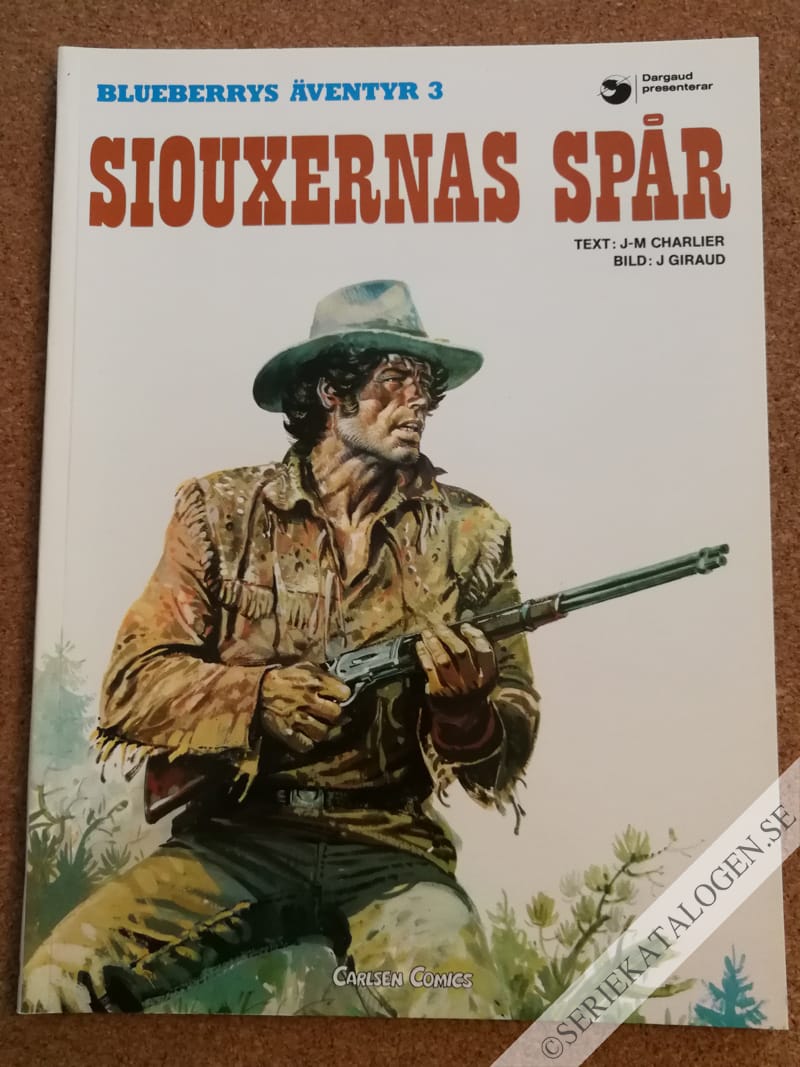 Framsida på Siouxernas spår (1990)