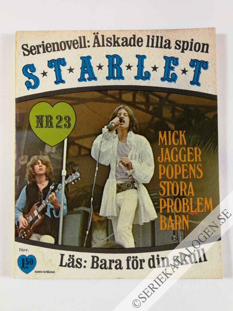Framsida på Starlet #23 (1969)