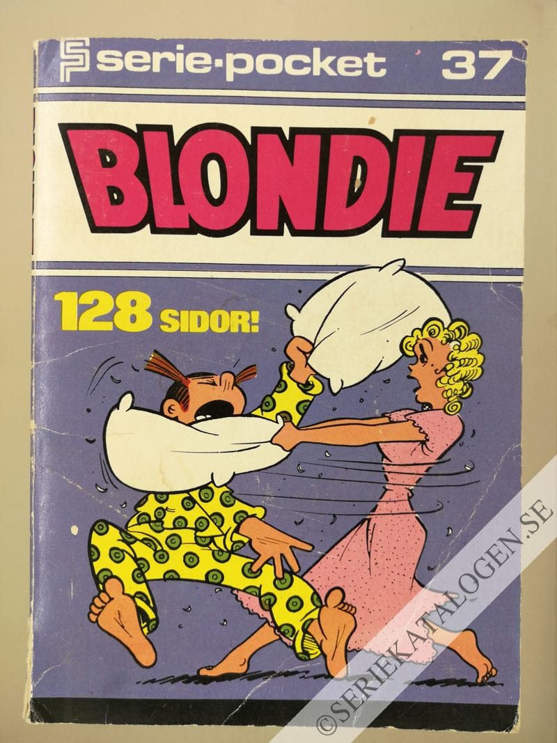 Framsida på Seriepocket Blondie (1975)