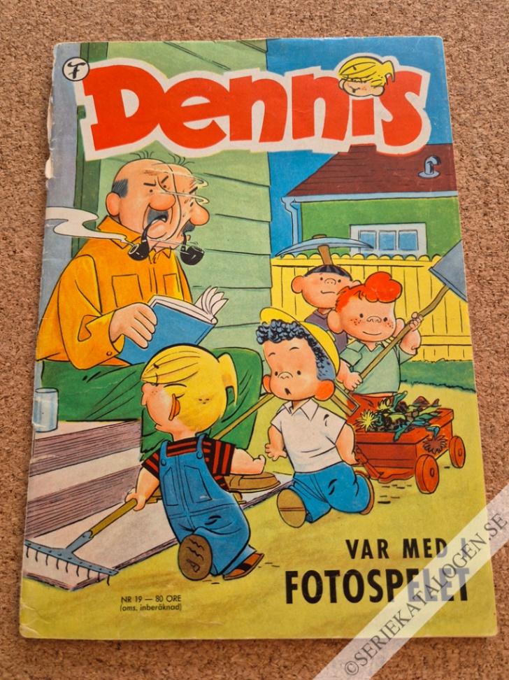 Framsida på Dennis #19 (1961)