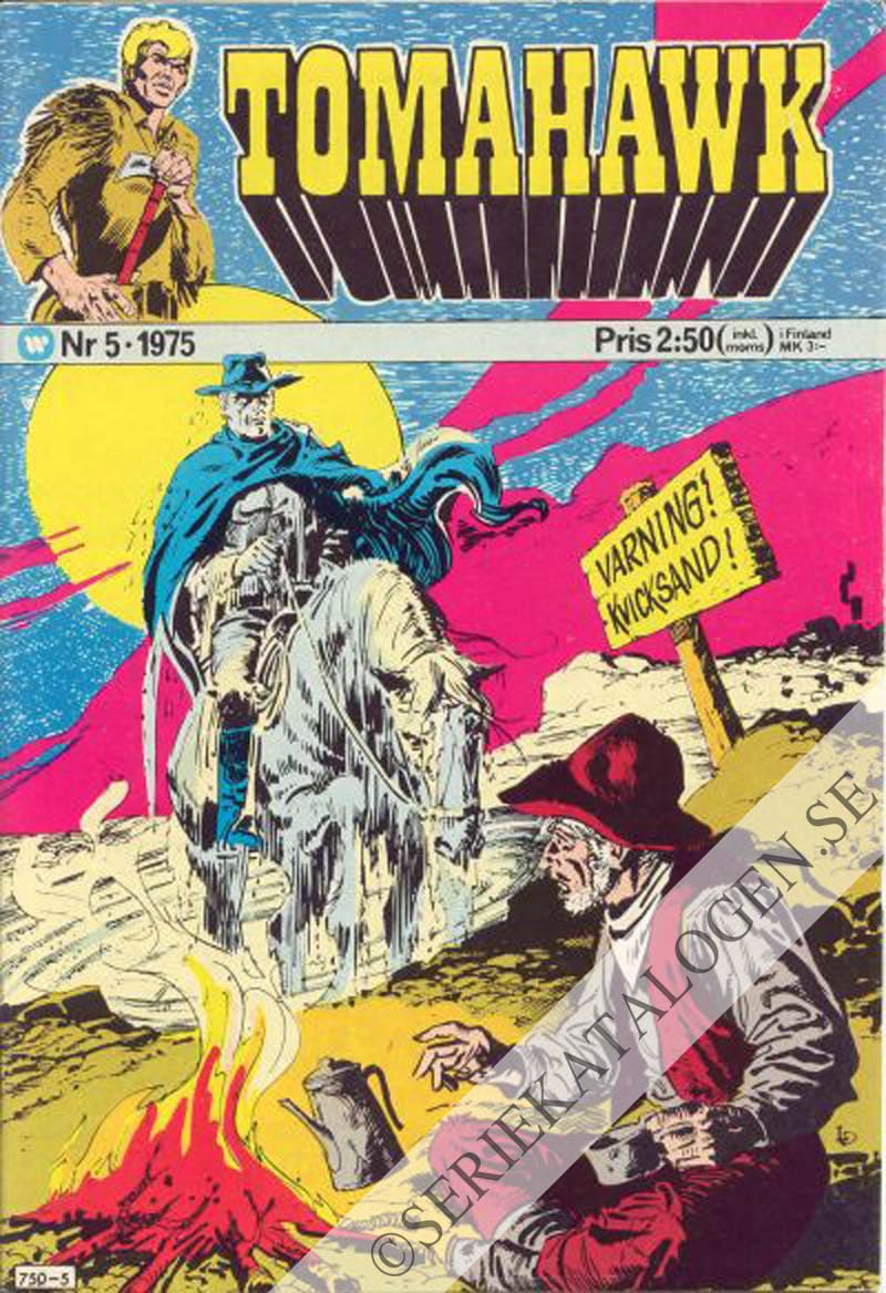 Framsida på Tomahawk #5 (1975)
