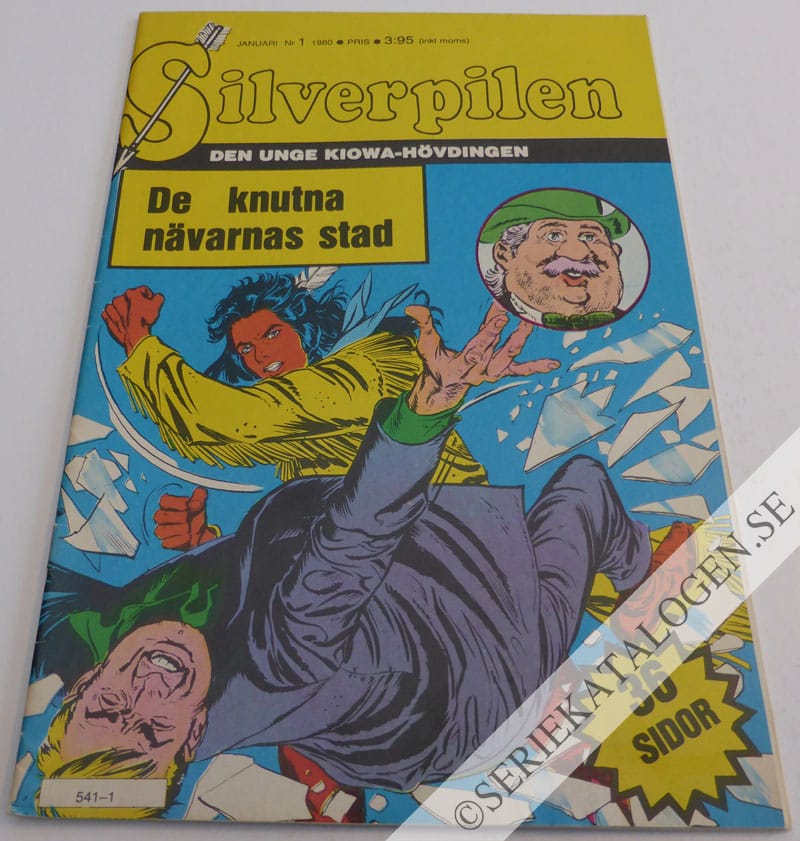 Framsida på Silverpilen #1 (1980)