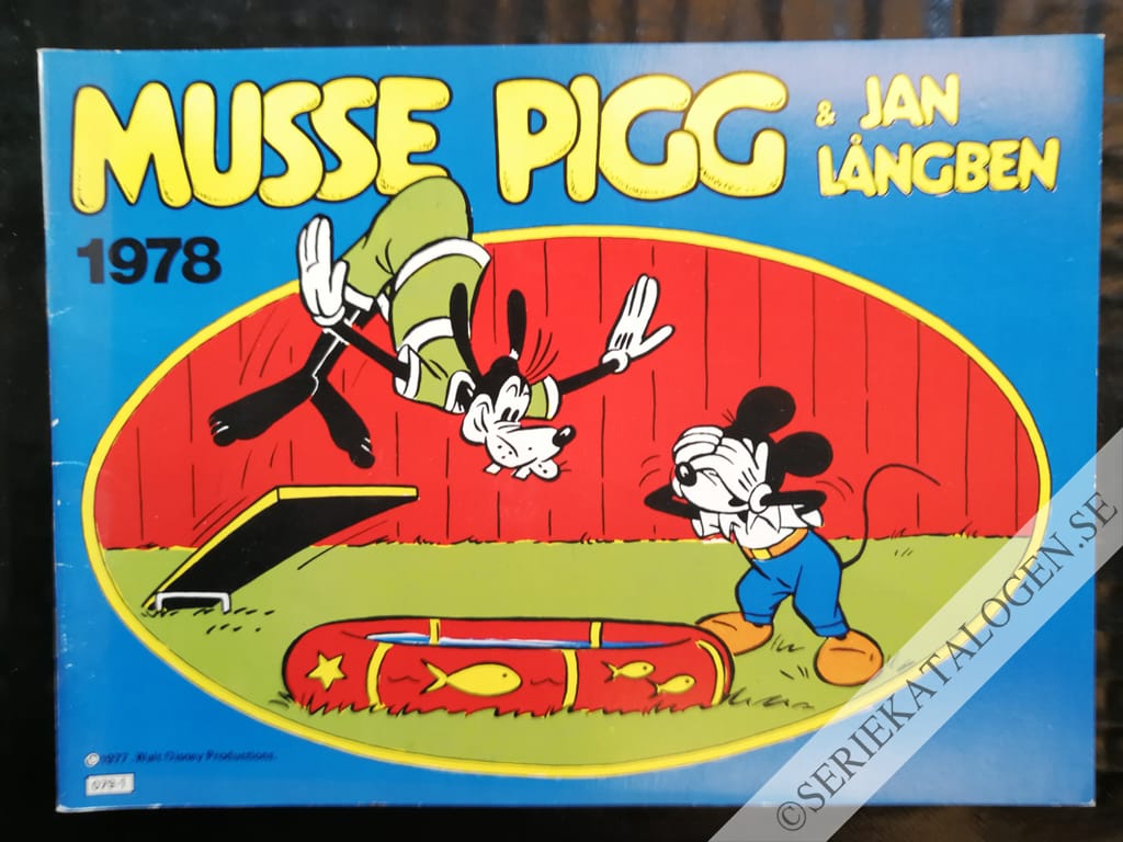 Framsida på Musse Pigg och Jan Långben # (1977)