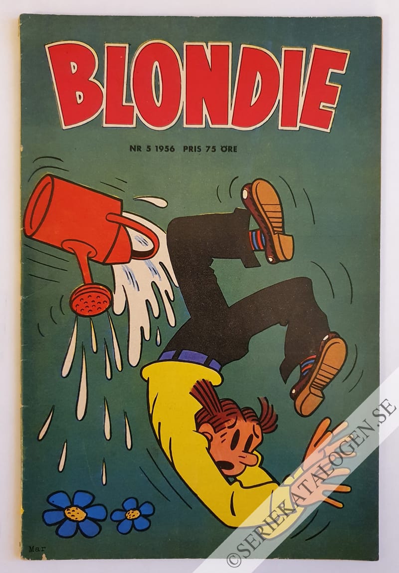 Framsida på Blondie #5 (1956)