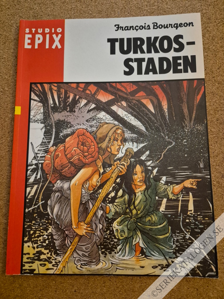 Framsida på Studio Epix Turkosstaden (1989)