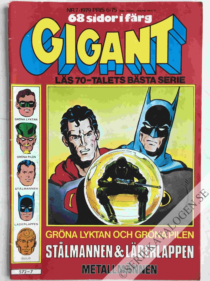 Framsida på Gigant #7 (1979)