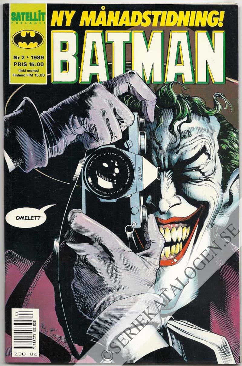 Framsida på Batman #2 (1989)