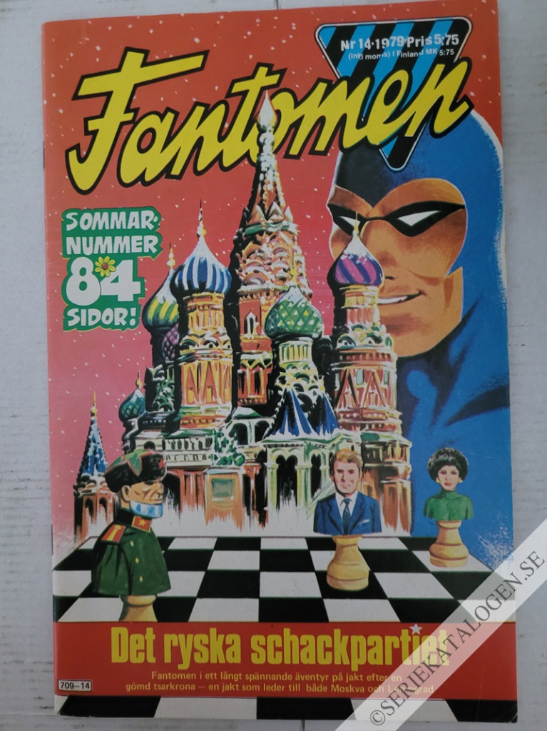 Framsida på Fantomen #14 (1979)