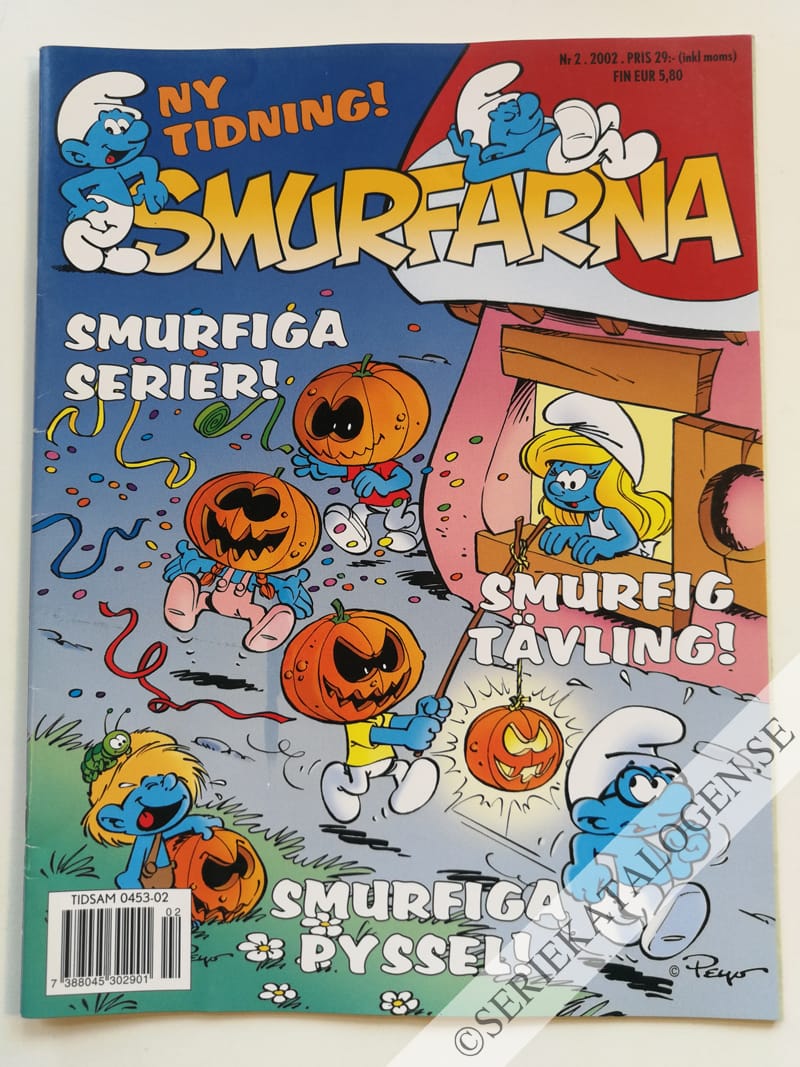 Framsida på Smurfarna #2 (2002)