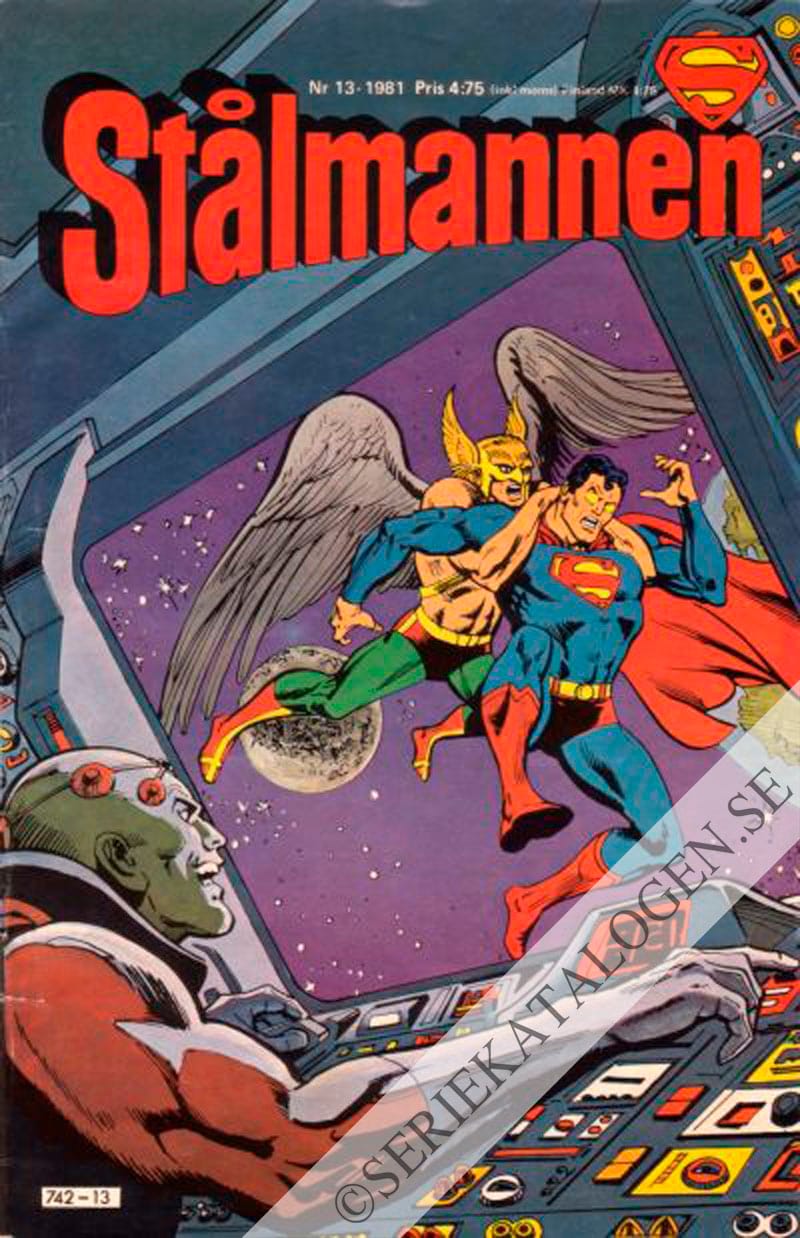 Framsida på Stålmannen #1 (1981)