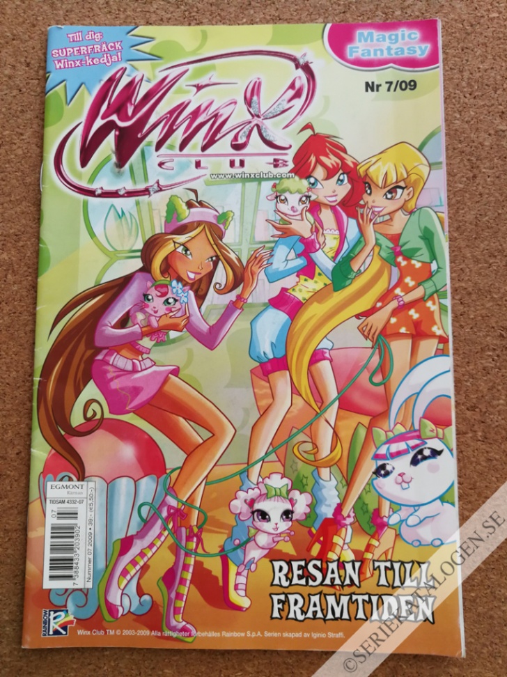 Framsida på Winx club #7 (2009)