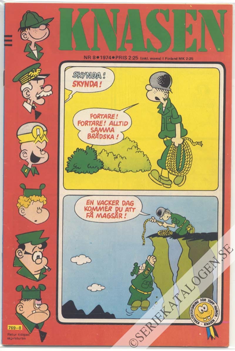 Framsida på Knasen #8 (1974)