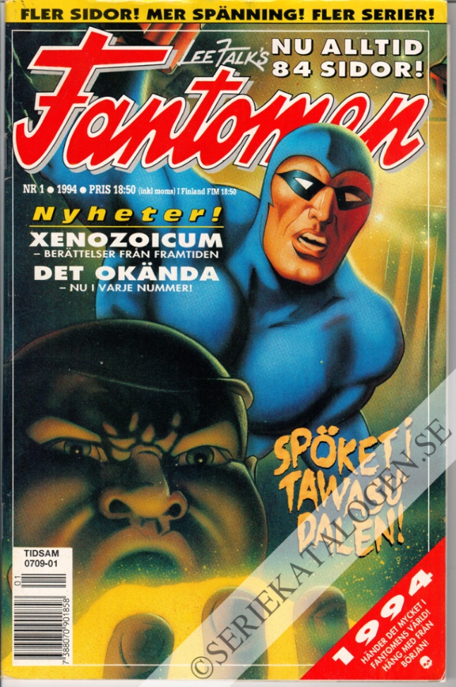Framsida på Fantomen #1 (1994)