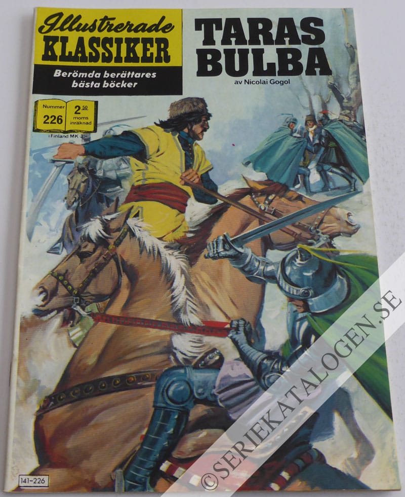 Framsida på Illustrerade Klassiker #226 - Taras Bulba (1975)