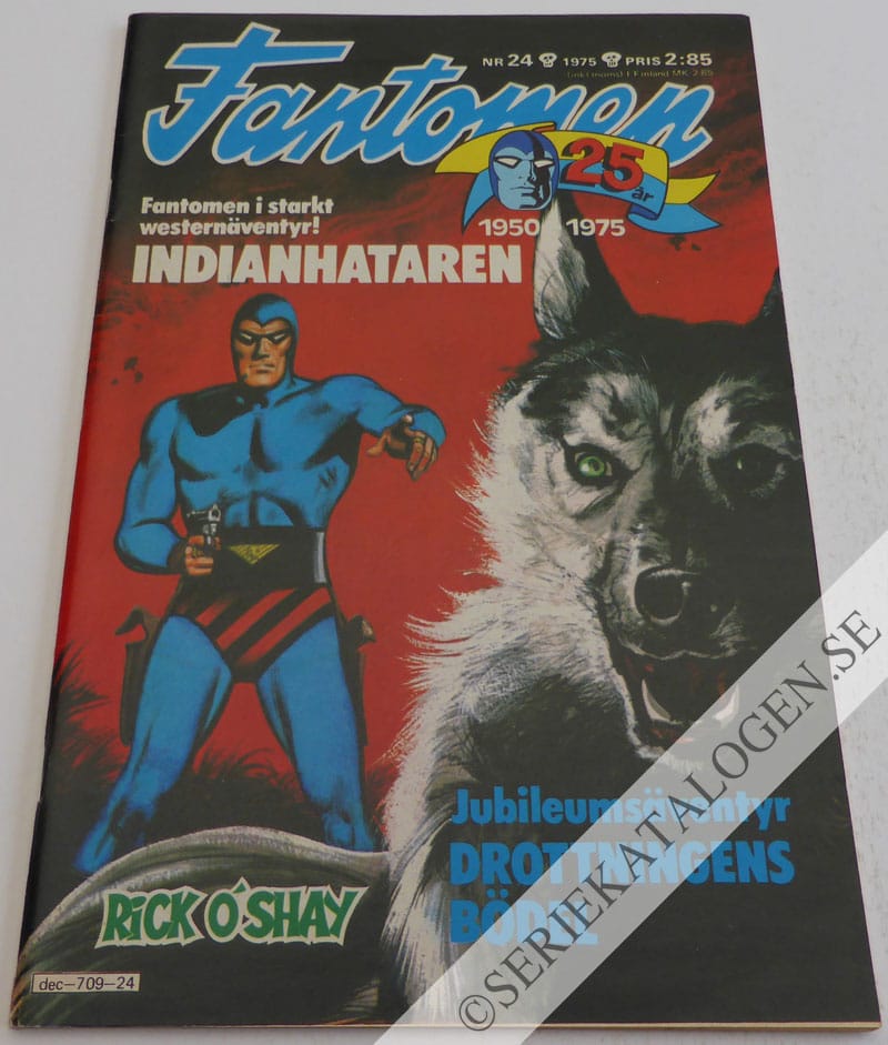 Framsida på Fantomen #24 (1975)