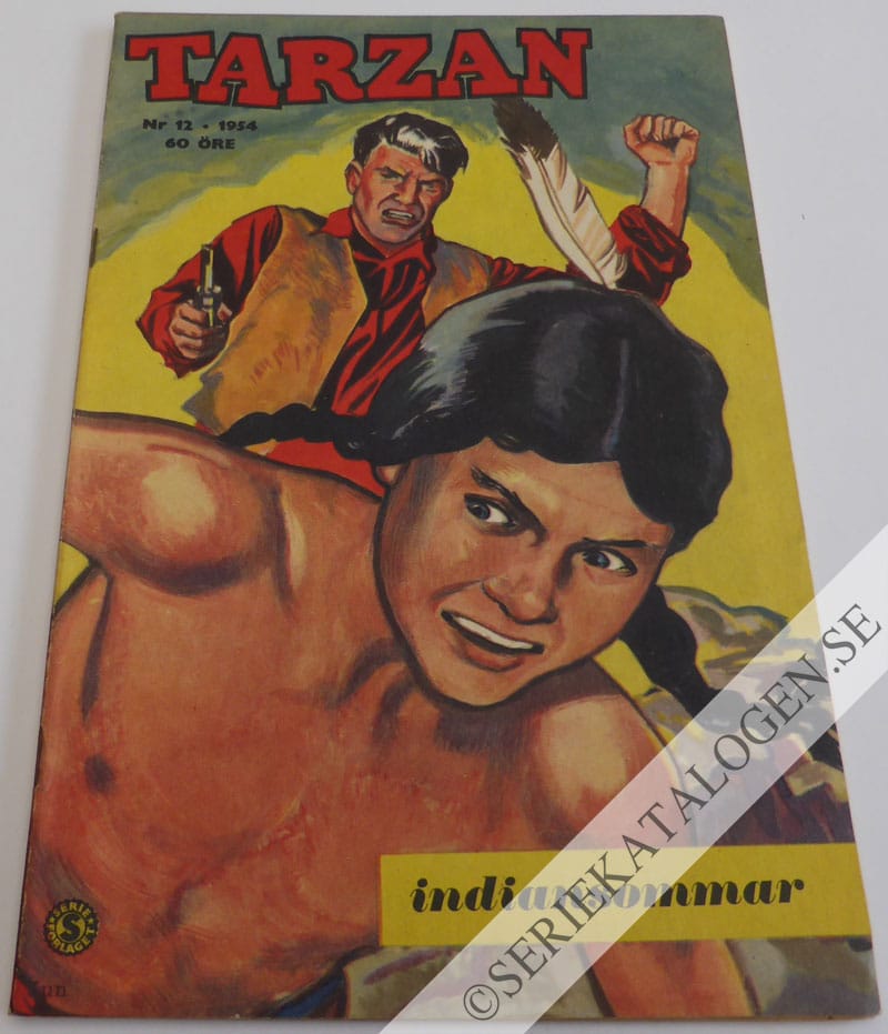 Framsida på Tarzan #12 (1954)