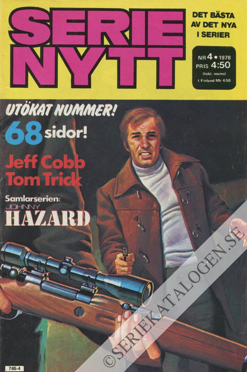 Framsida på Serie-Nytt #4 (1978)