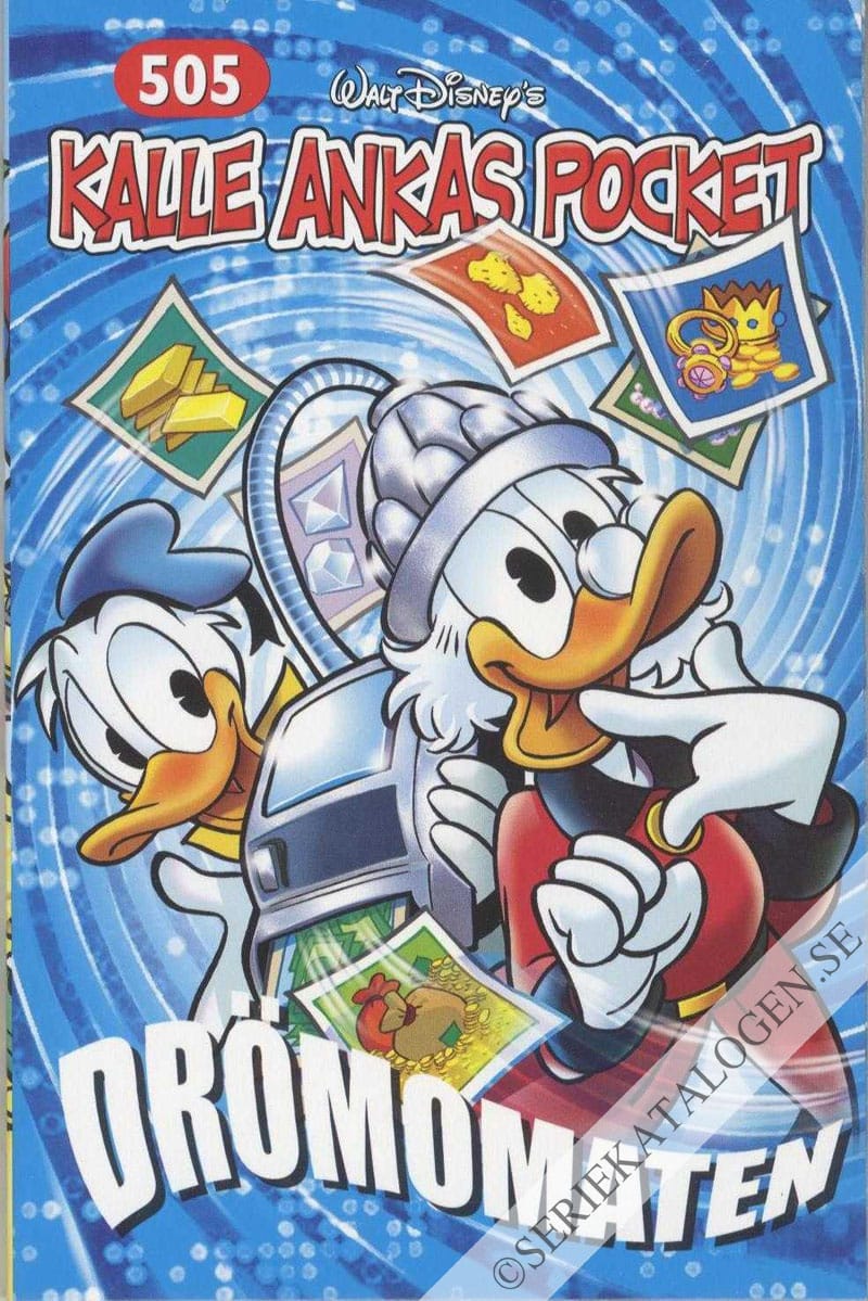 Framsida på Kalle Ankas pocket #505 - Drömomaten (2020)
