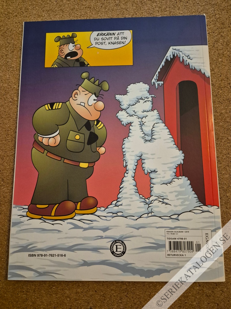 Baksida på Det 43:e succéalbumet i färg (2019)