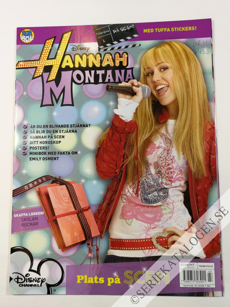 Framsida på Disney special Hanna Montana (2008)