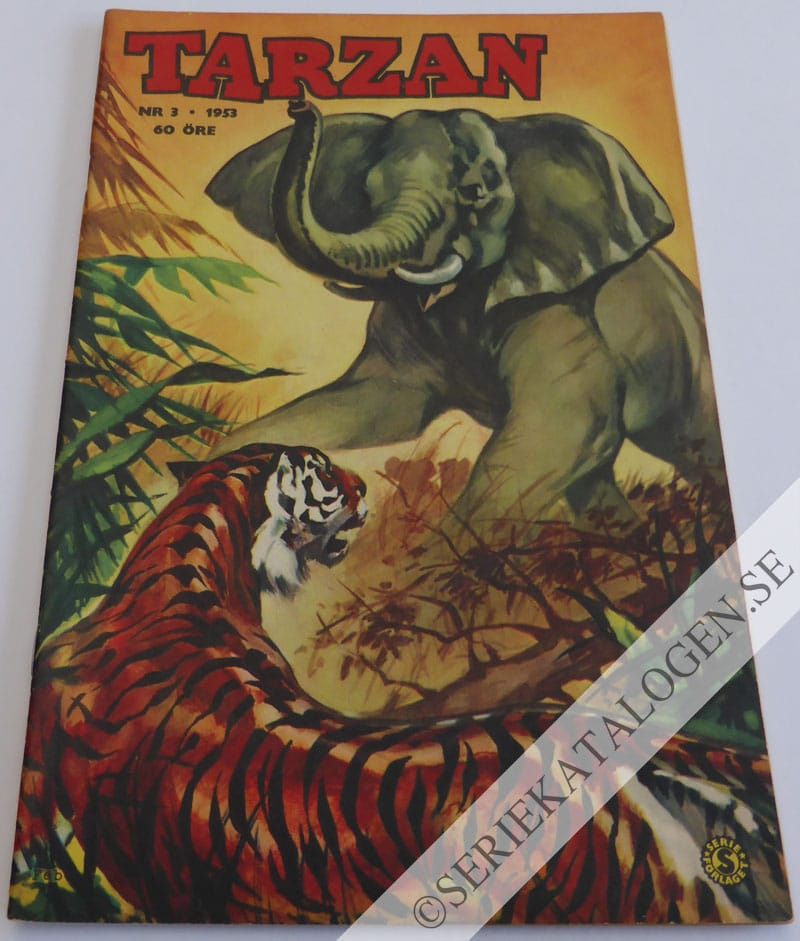 Framsida på Tarzan #3 (1953)