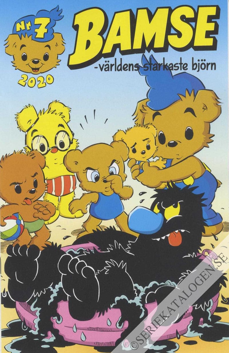 Framsida på Bamse #7 (2020)