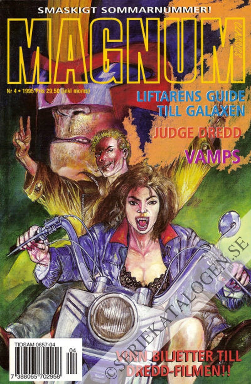 Framsida på Magnum comics #4 (1995)