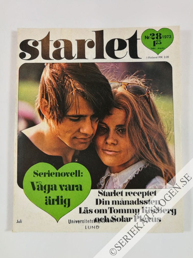 Framsida på Starlet #28 (1973)