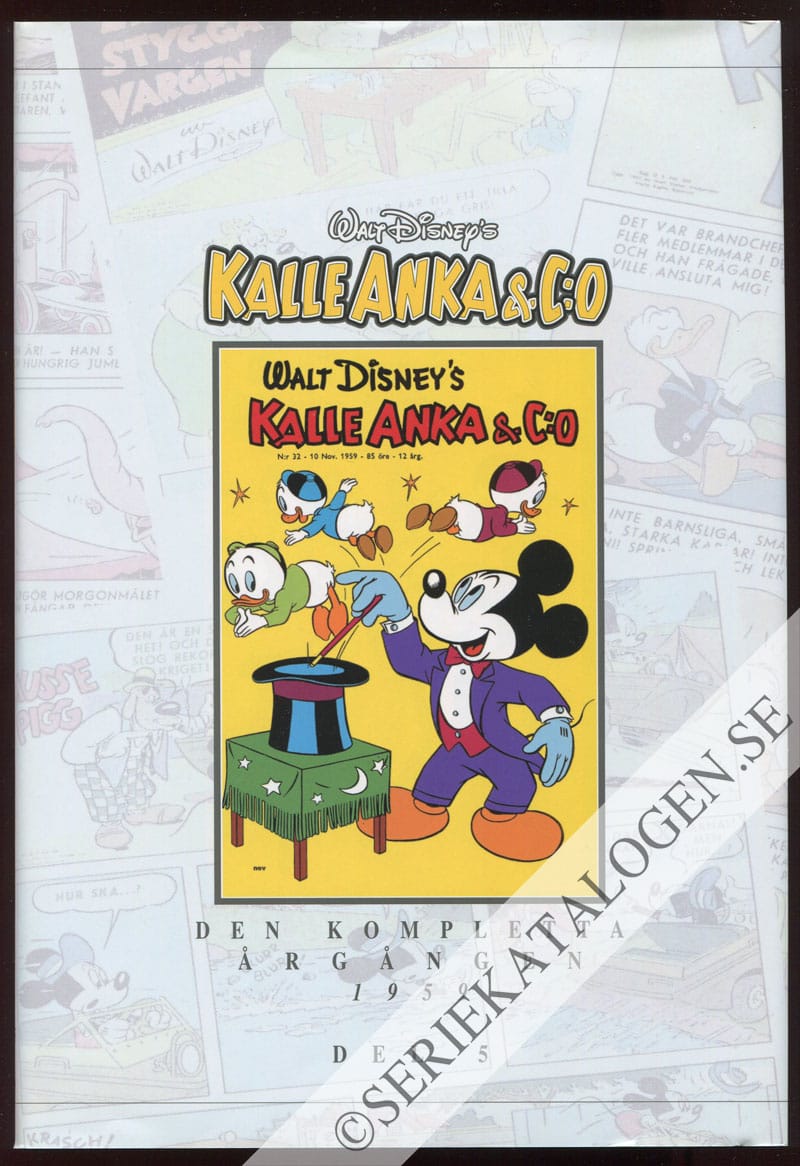 Framsida på Kalle Anka & C:o - den kompletta årgången 1959 del 5 (2005)