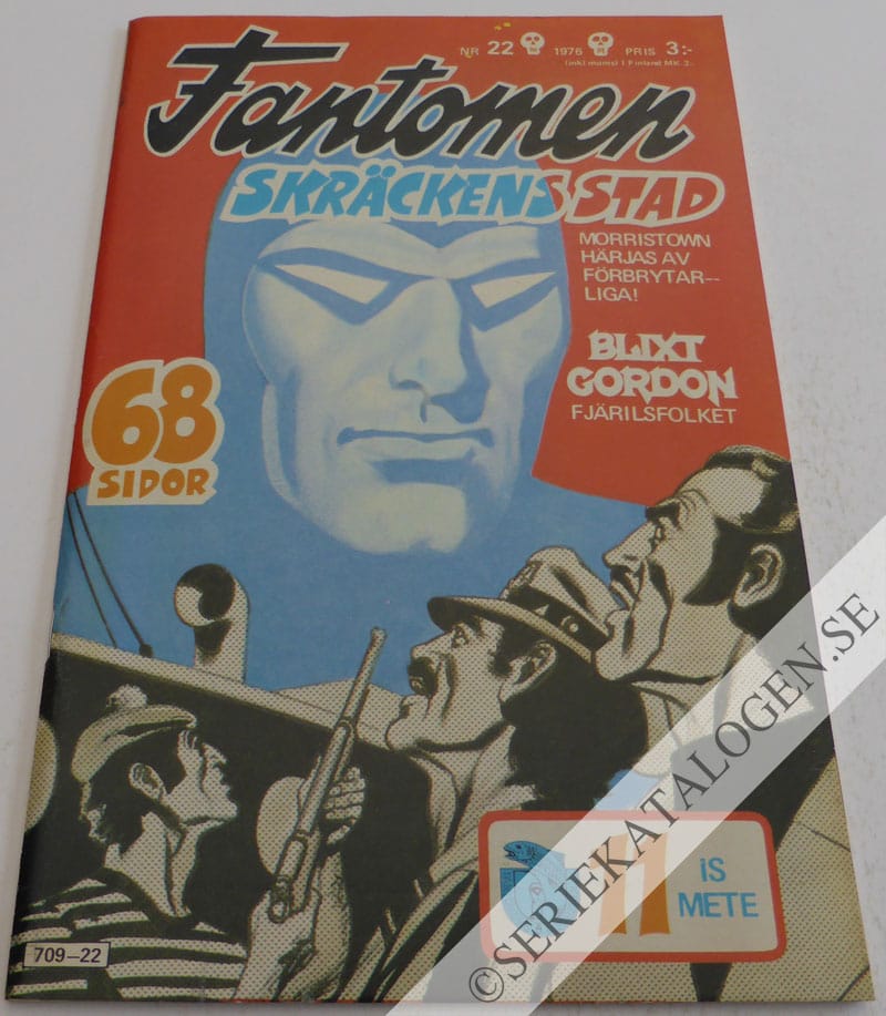 Framsida på Fantomen #22 (1976)