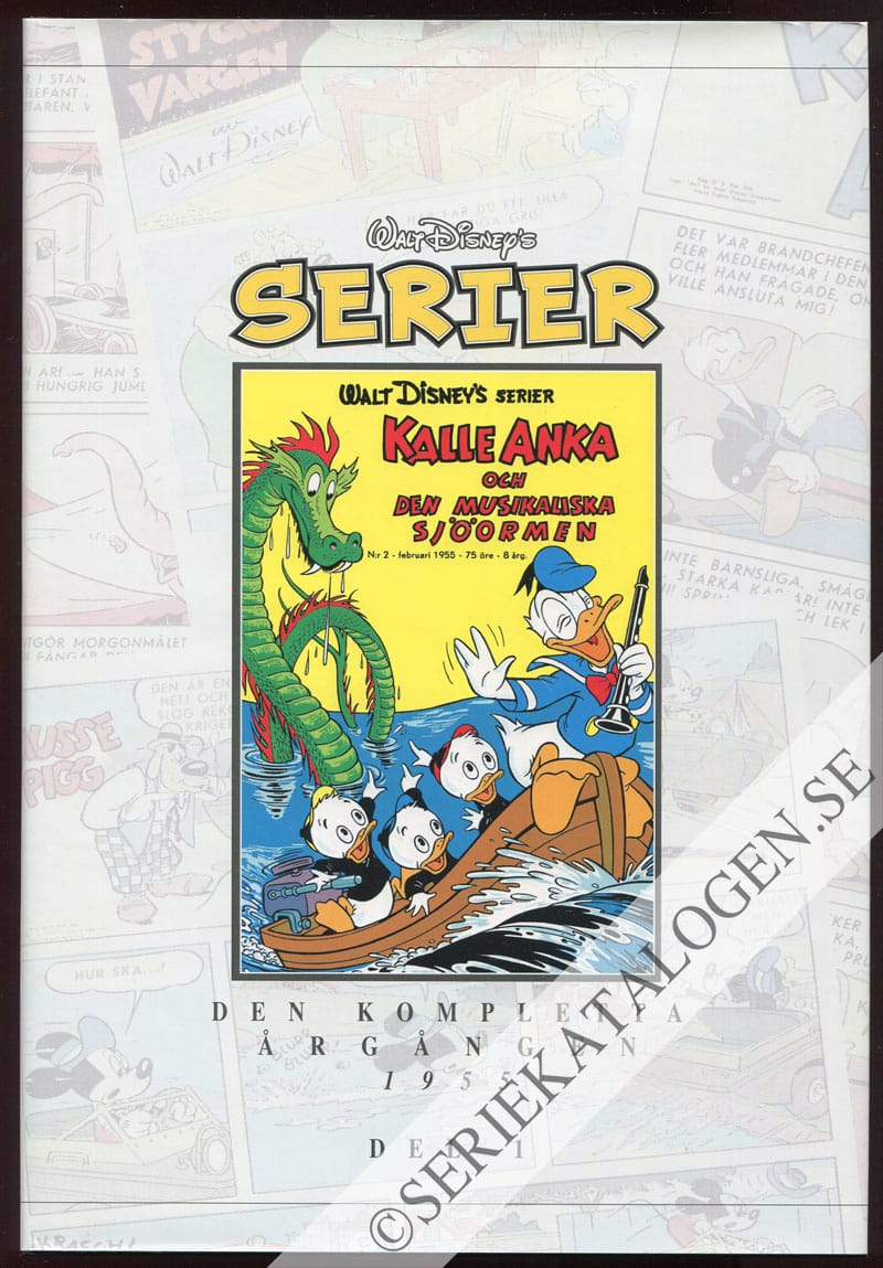 Framsida på Walt Disney's serier - den kompletta årgången 1955 del1 (2008)