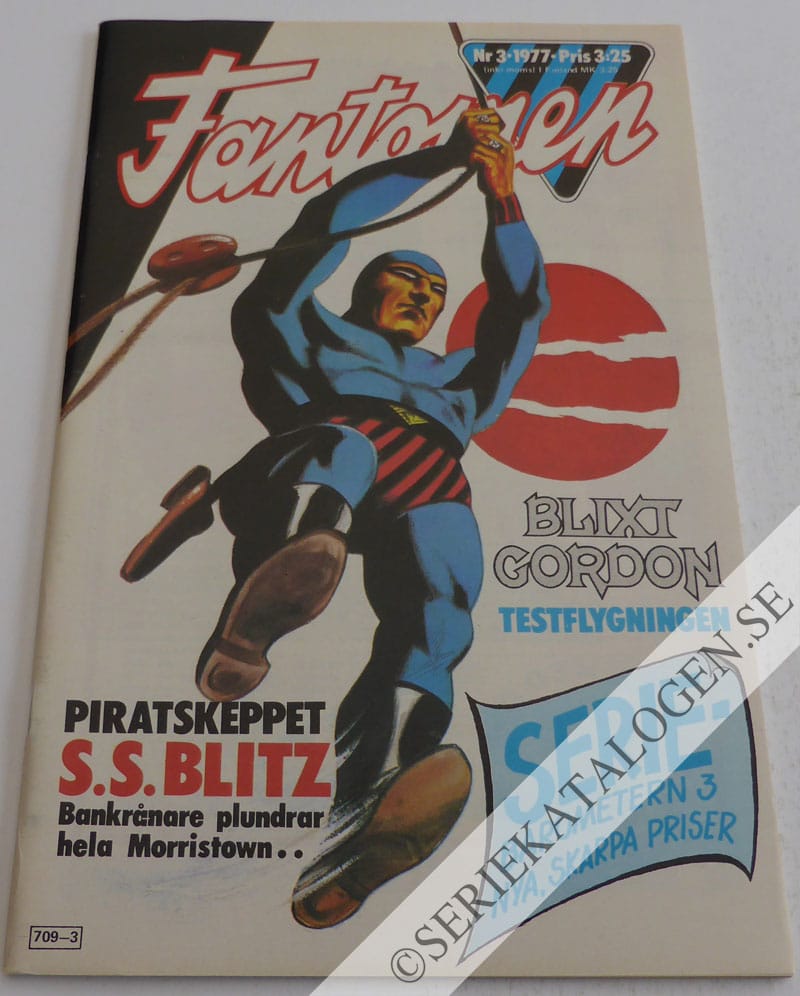 Framsida på Fantomen #3 (1977)