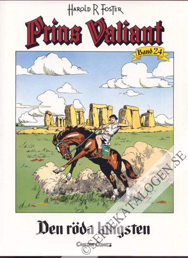 Framsida på Prins Valiant Den röda hingsten (2001)