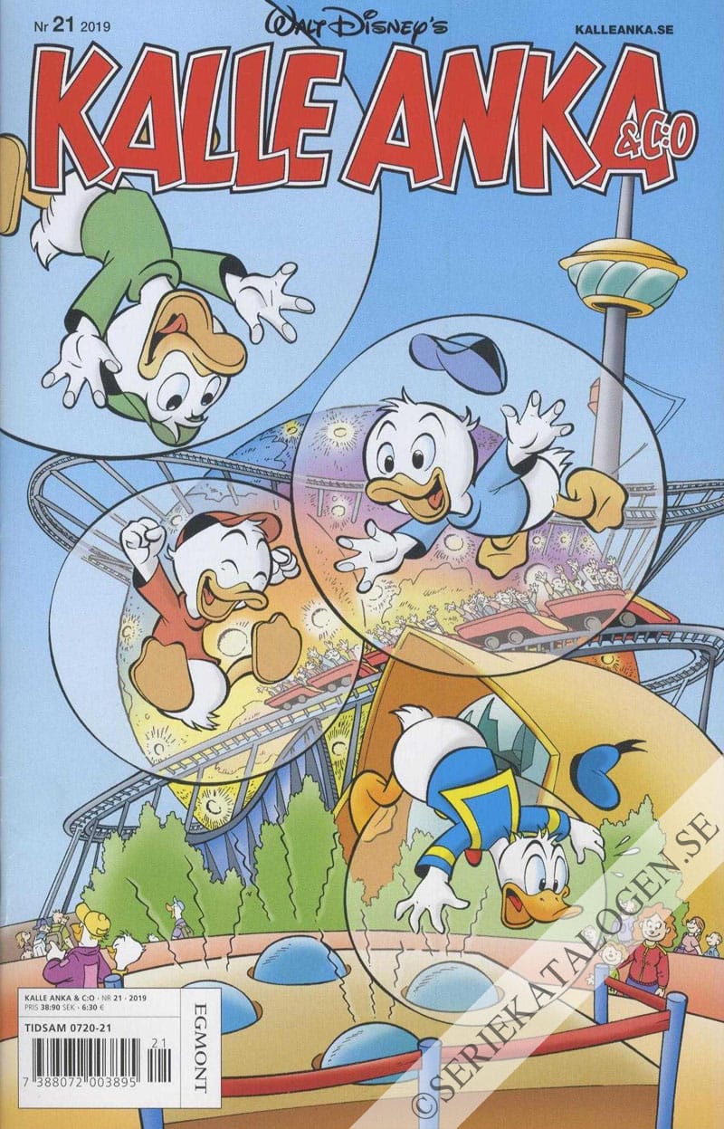 Framsida på Kalle Anka & C:o #21 (2019)