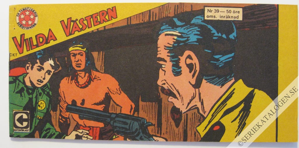 Framsida på Vilda Västern #39 (1967)