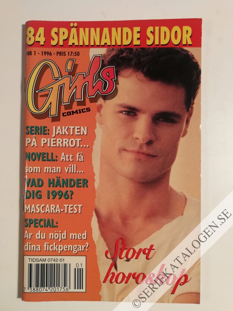 Framsida på Girls comics #1 (1996)