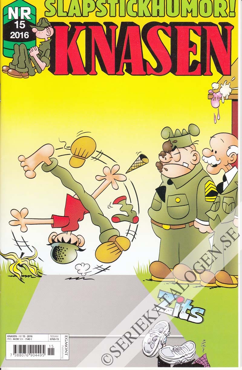 Framsida på Knasen #15 (2016)