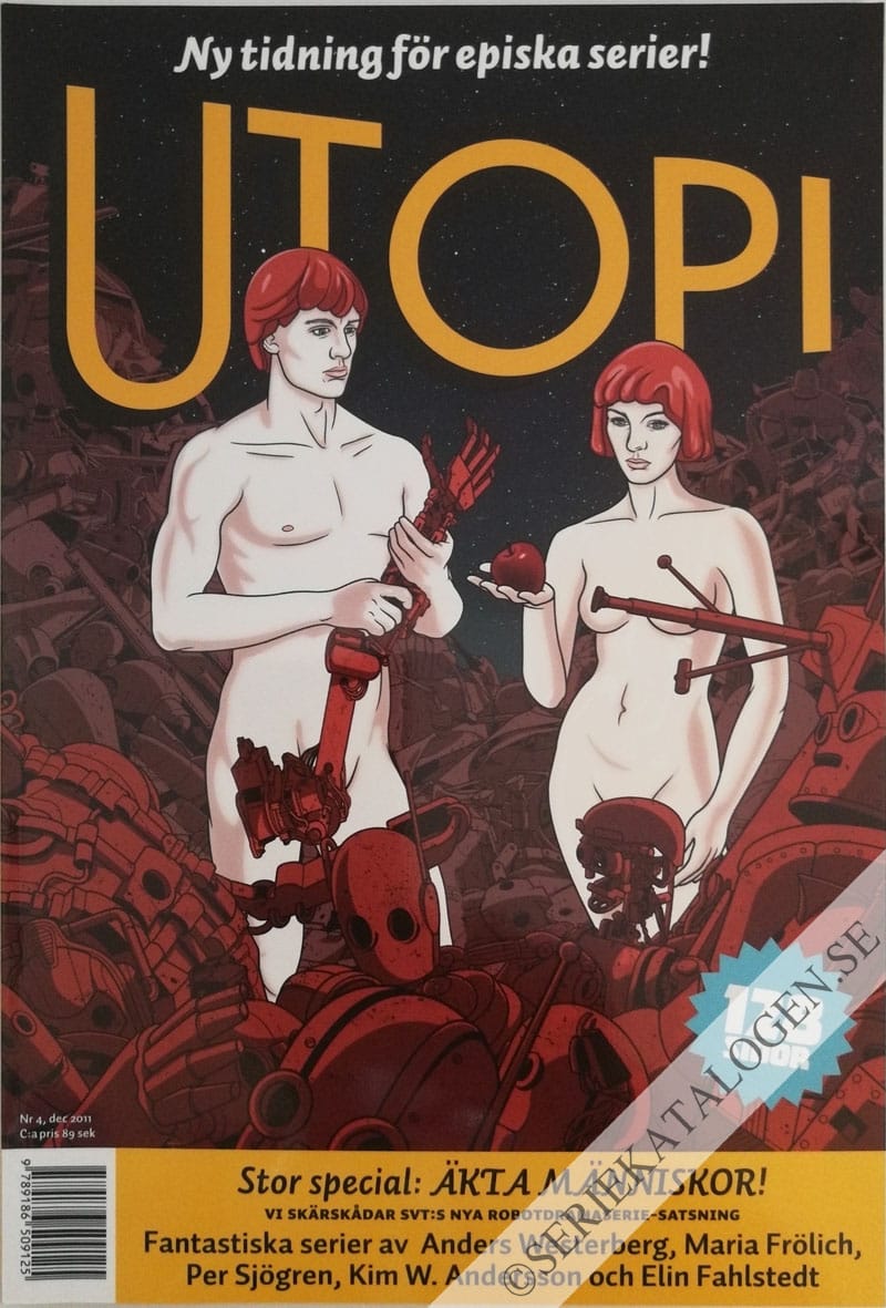 Framsida på Utopi magasin #4 (2011)