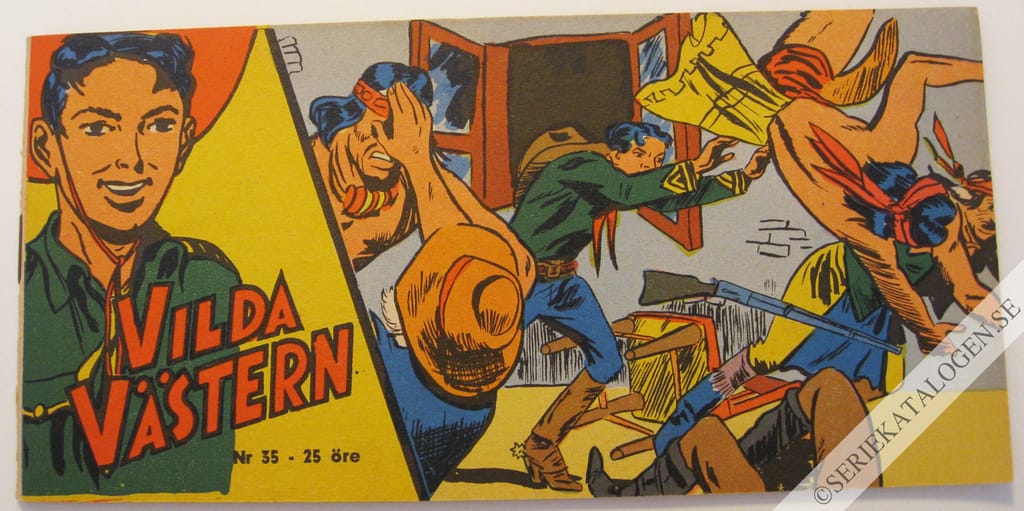 Framsida på Vilda Västern #35 (1959)