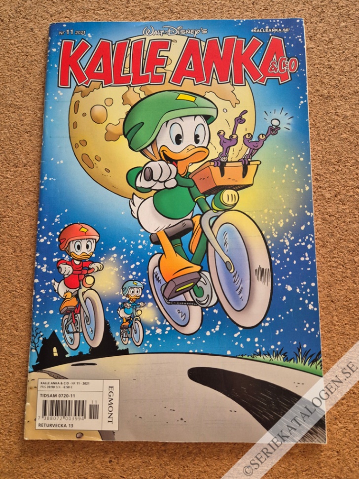 Framsida på Kalle Anka & C:o #11 (2021)