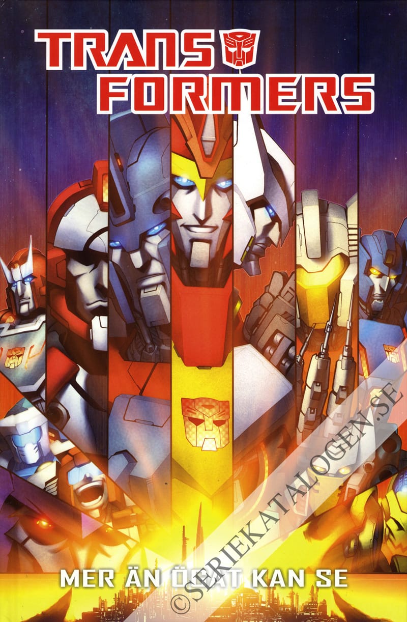 Framsida på Transformers Mer än ögat kan se (2019)