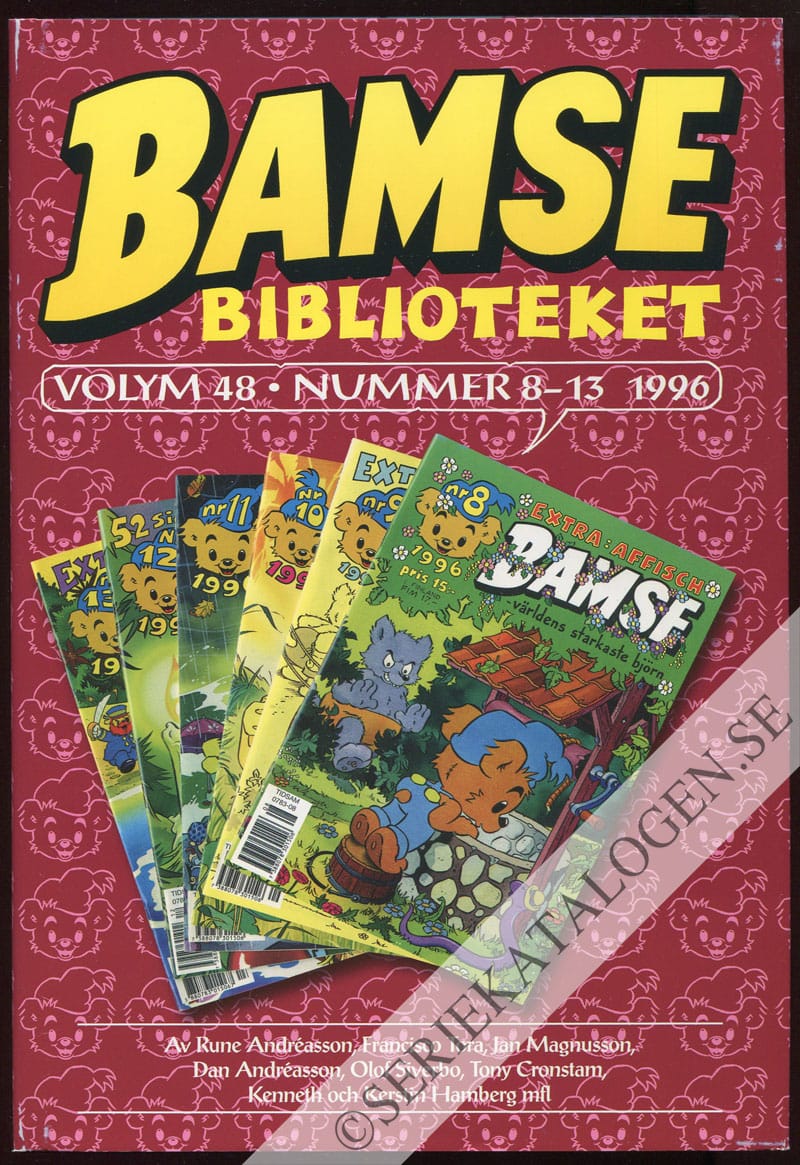 Framsida på Bamsebiblioteket #48 (2012)