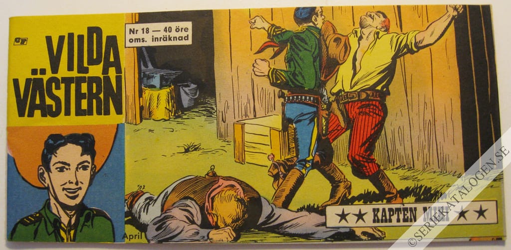 Framsida på Vilda Västern #18 (1964)