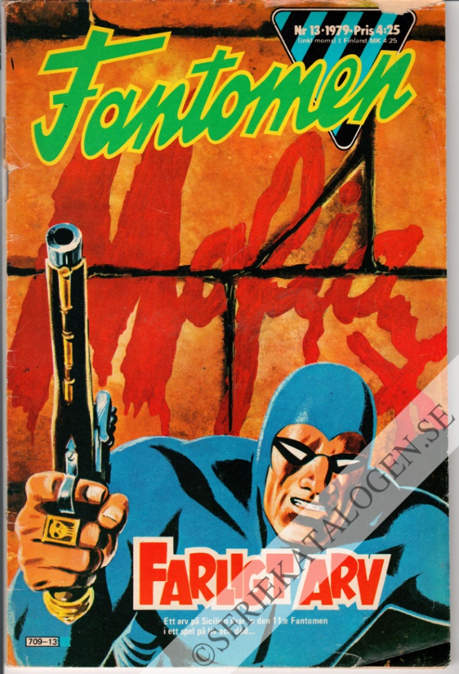Framsida på Fantomen #13 (1979)
