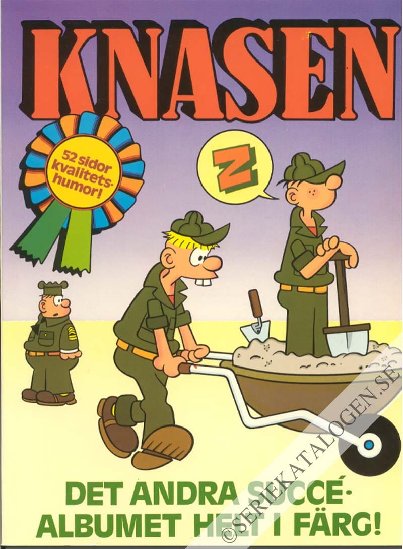 Framsida på Knasen Det andra succéalbumet helt i färg (1979)