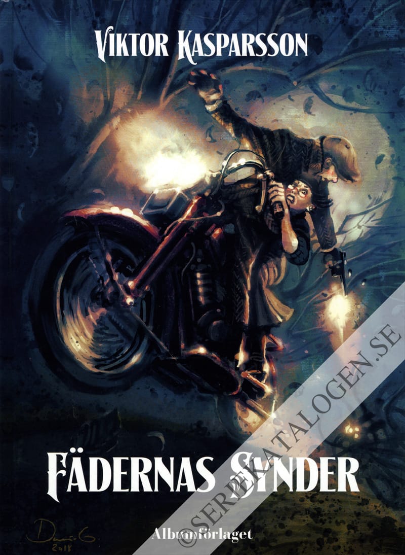 Framsida på Viktor Kasparsson Fädernas synder (2018)