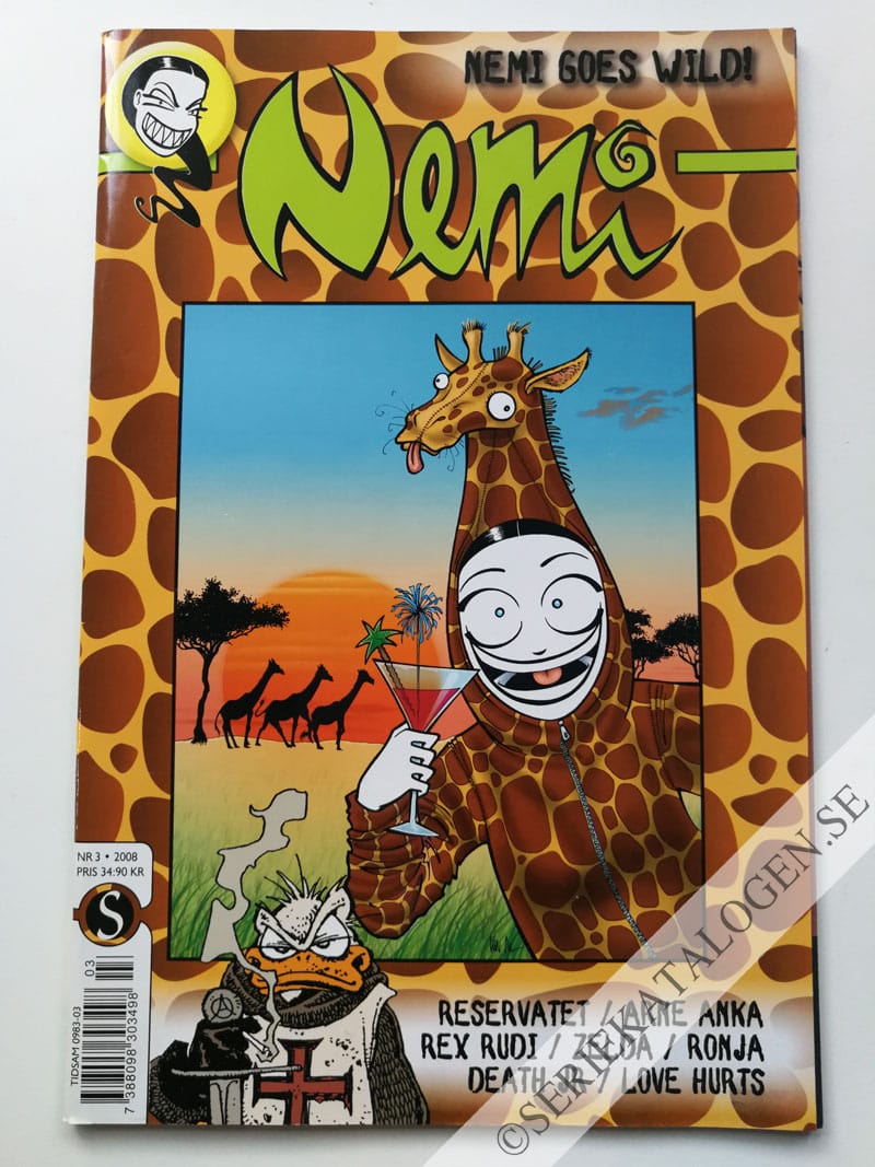 Framsida på Nemi #3 (2008)