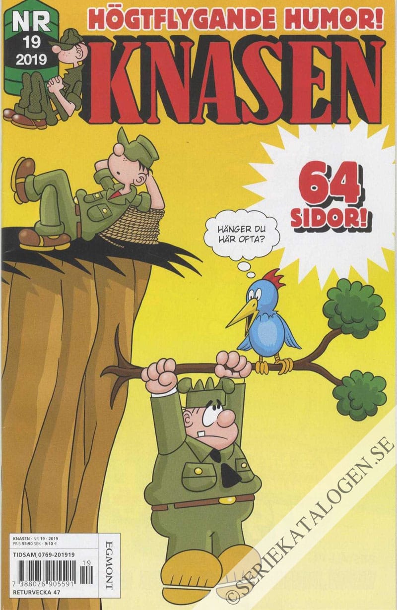 Framsida på Knasen #19 (2019)