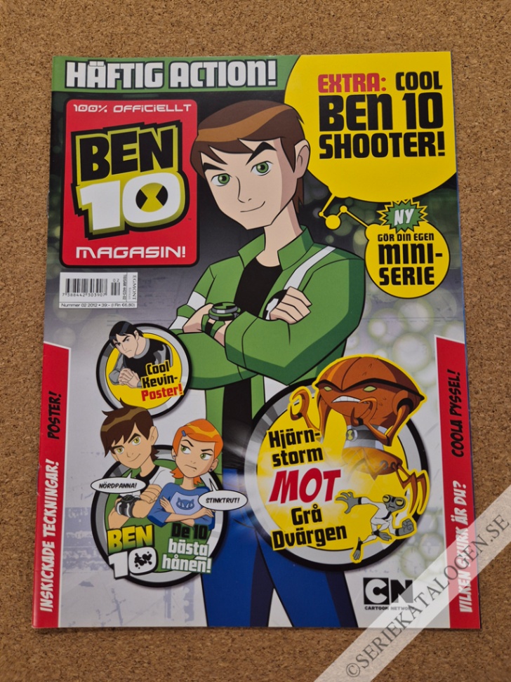 Framsida på Ben 10 magasin! #2 (2012)