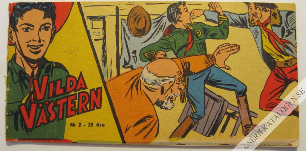 Framsida på Vilda Västern #2 (1960)